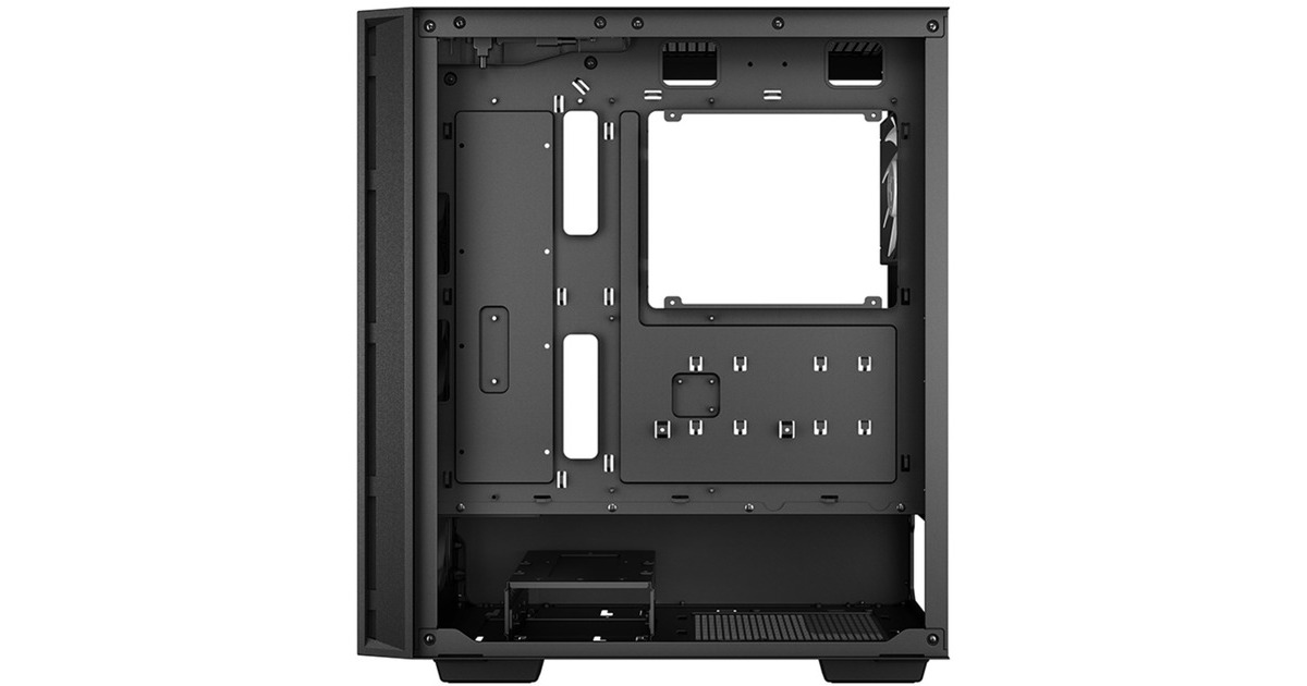 DeepCoolMATREXX 55 V4 C midi tower behuizing  (Zwart | 1x USB-A | 1x USB-C | RGB | Window)