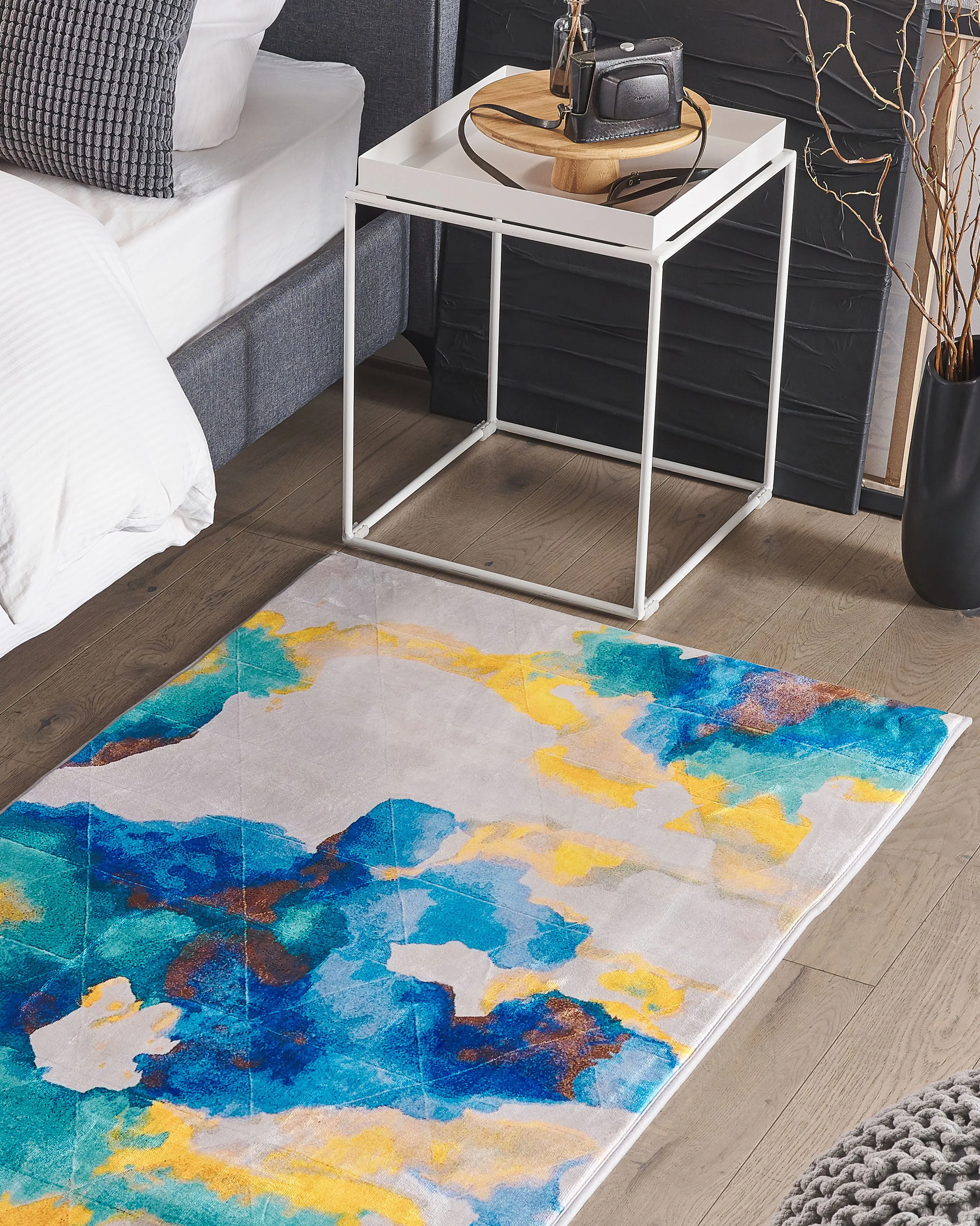 Vloerkleed CEYHAN Meerkleurig 80 x 150 cm