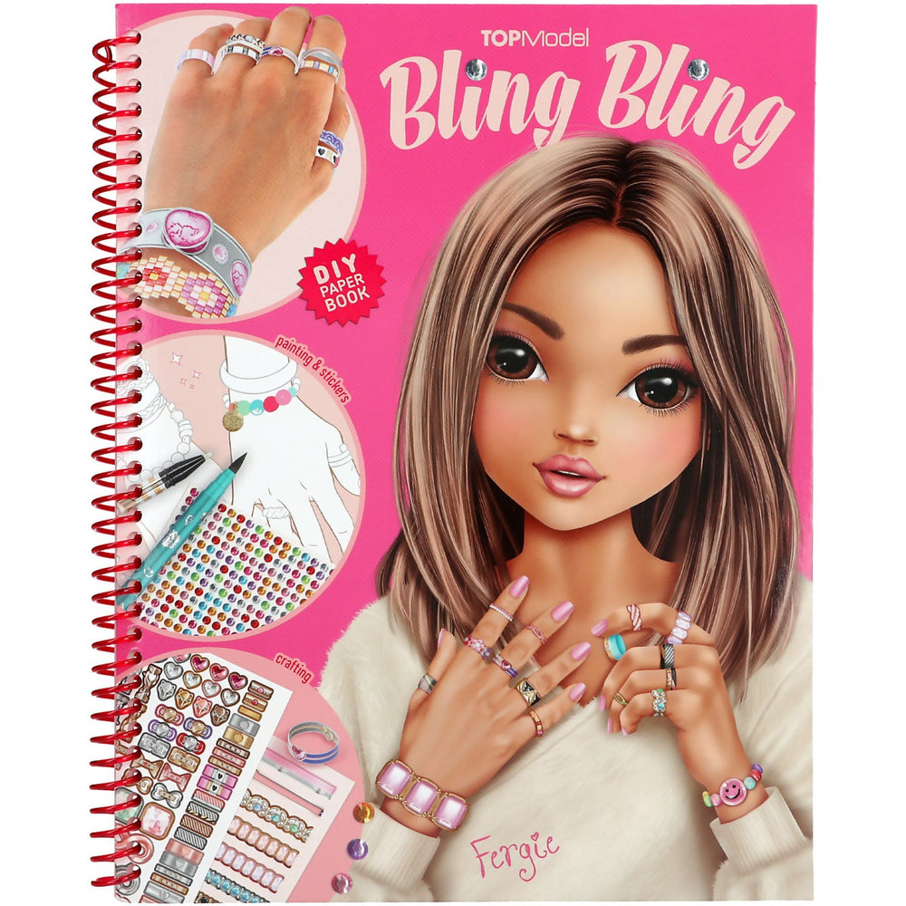 Køb TOPModel Bling Bling Malebog