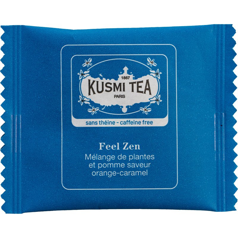 Infusion Feel Zen Bio Kusmi Tea - Boîte de 25 sachets