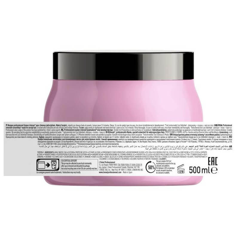 Masque Liss Unlimited L'Oréal Professionnel 500ML