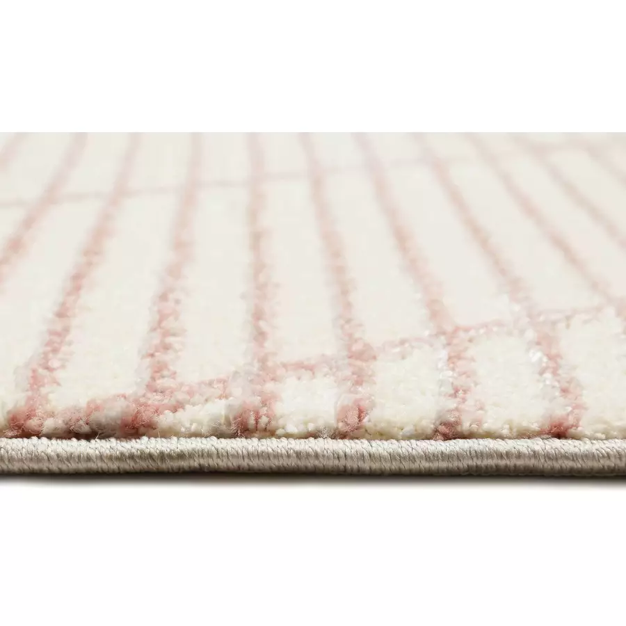 Wecon home Kurzflorteppich Velvet Walk rosa