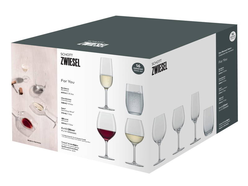 SCHOTT ZWIESEL Glasset 16-tlg. FOR YOU