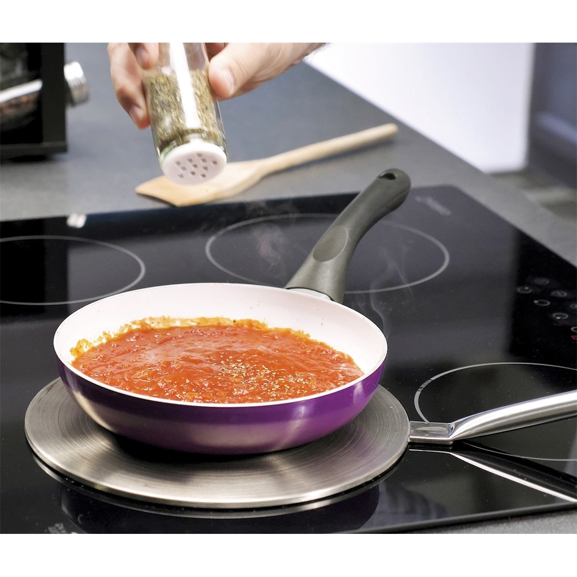 Disque inox pour plaque induction