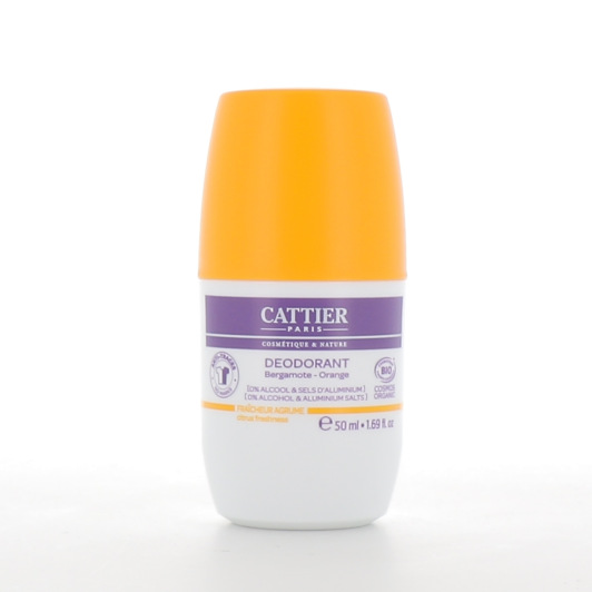 Déodorant roll-on 24h Bio Cattier