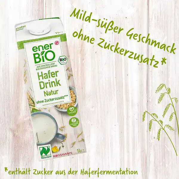 Hafer Drink Natur Naturland