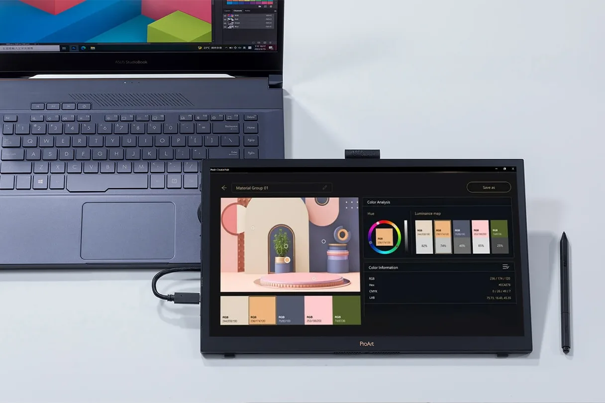 Asus ProArt Display PA169CDV Écrans de bureau et professionnels