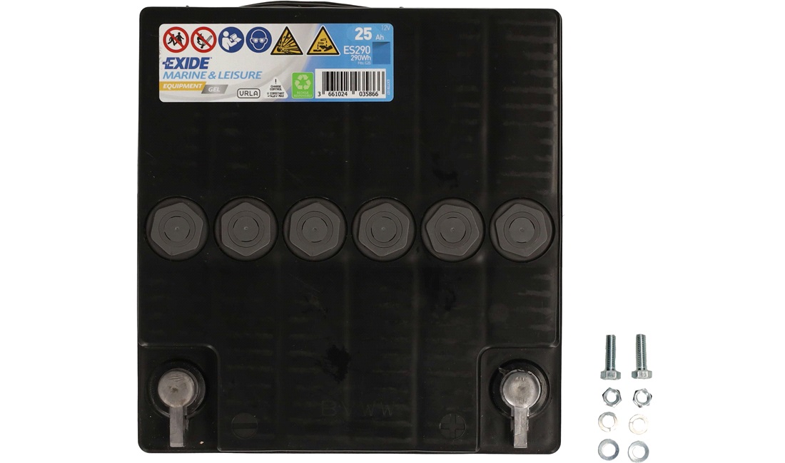 Batteri 12V 25Ah GEL