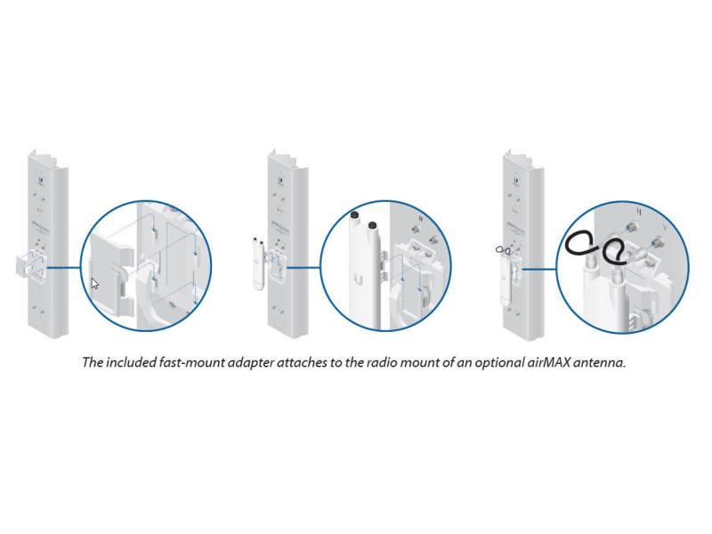 Ubiquiti Outdoor Access Point UniFi Mesh UAP-AC-M Access Point mit Mesh-Funktionalität