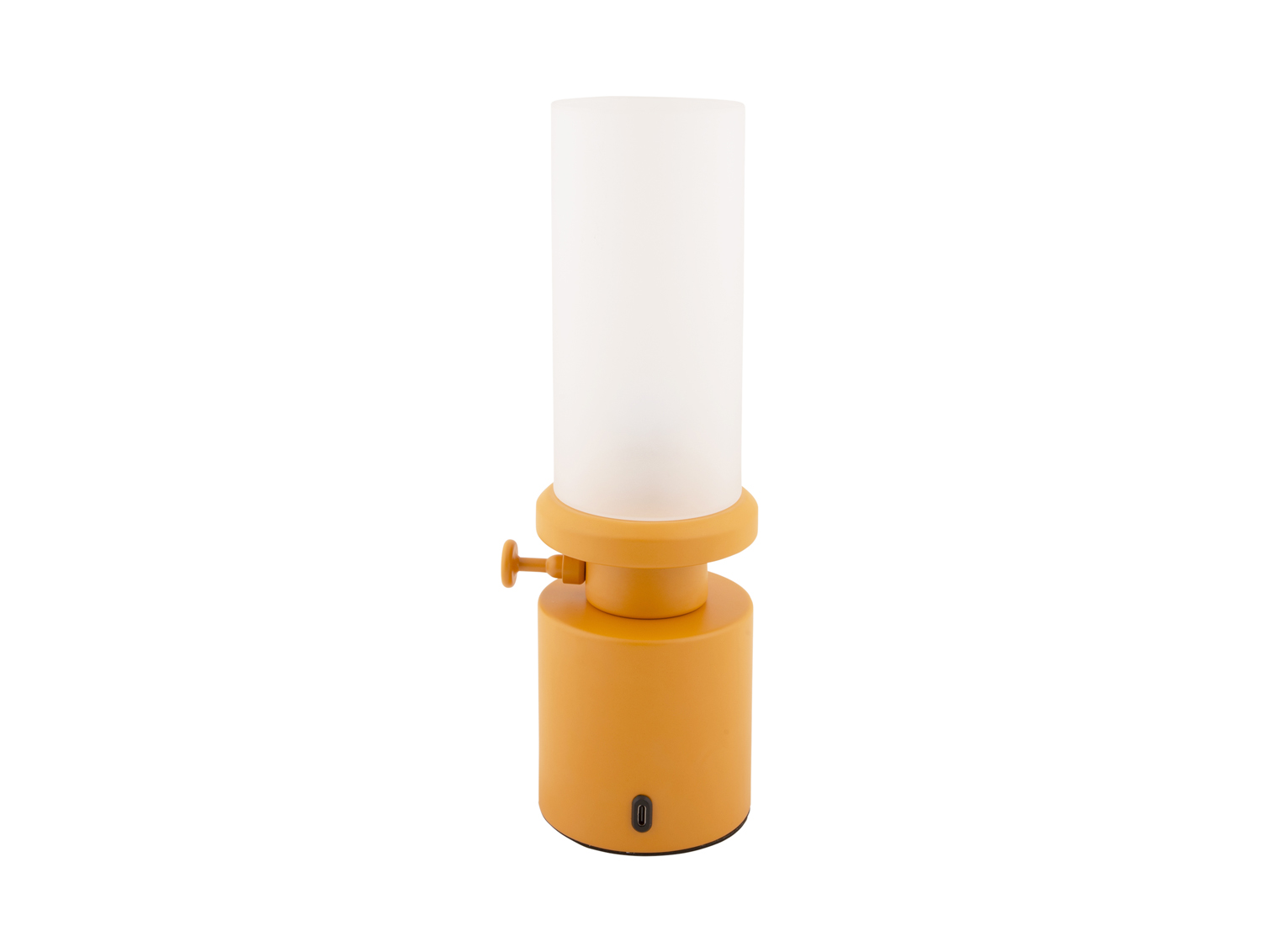 Table lamp Camp LED iron ochre yellow