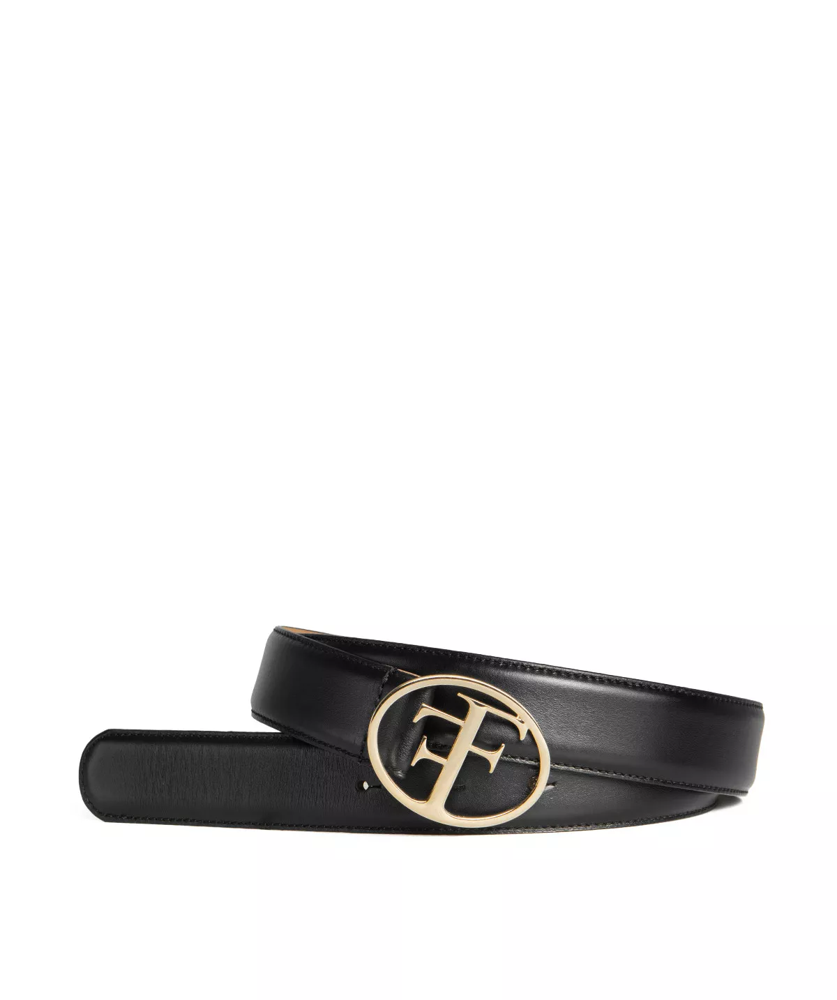Ceinture PARIS NOIR boucle Or