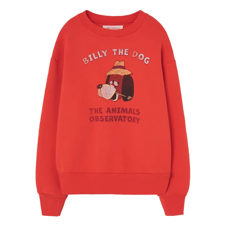 The Animals Observatory Sweat Bear Billy Le Chien | Rouge