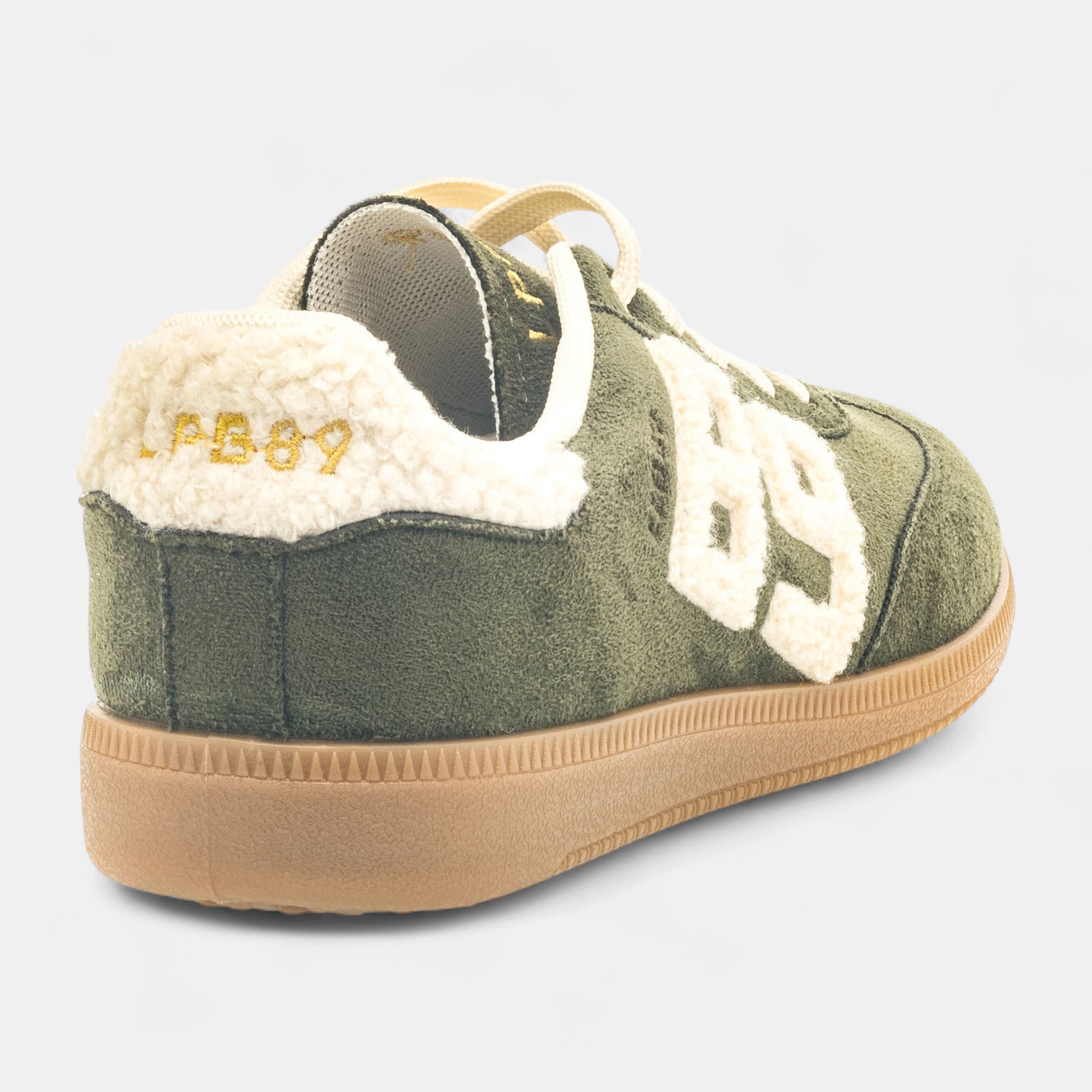 Baskets basses Femme kaki