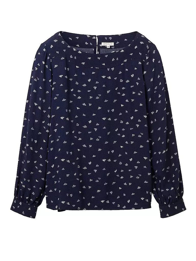 TOM TAILOR Blusenshirt  blau