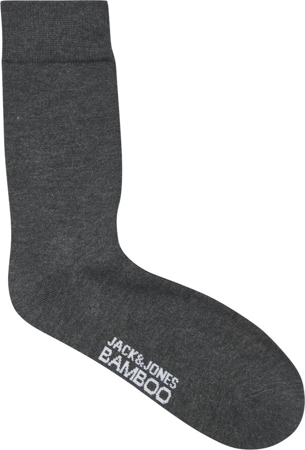Jack & Jones JACBASIC BAMBOO SOCK 5 PACK NOOS Black/black - navy blazer - dark gr