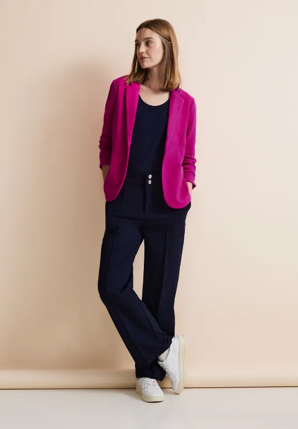Basic Blazer mit Raffungen - smell of rose
