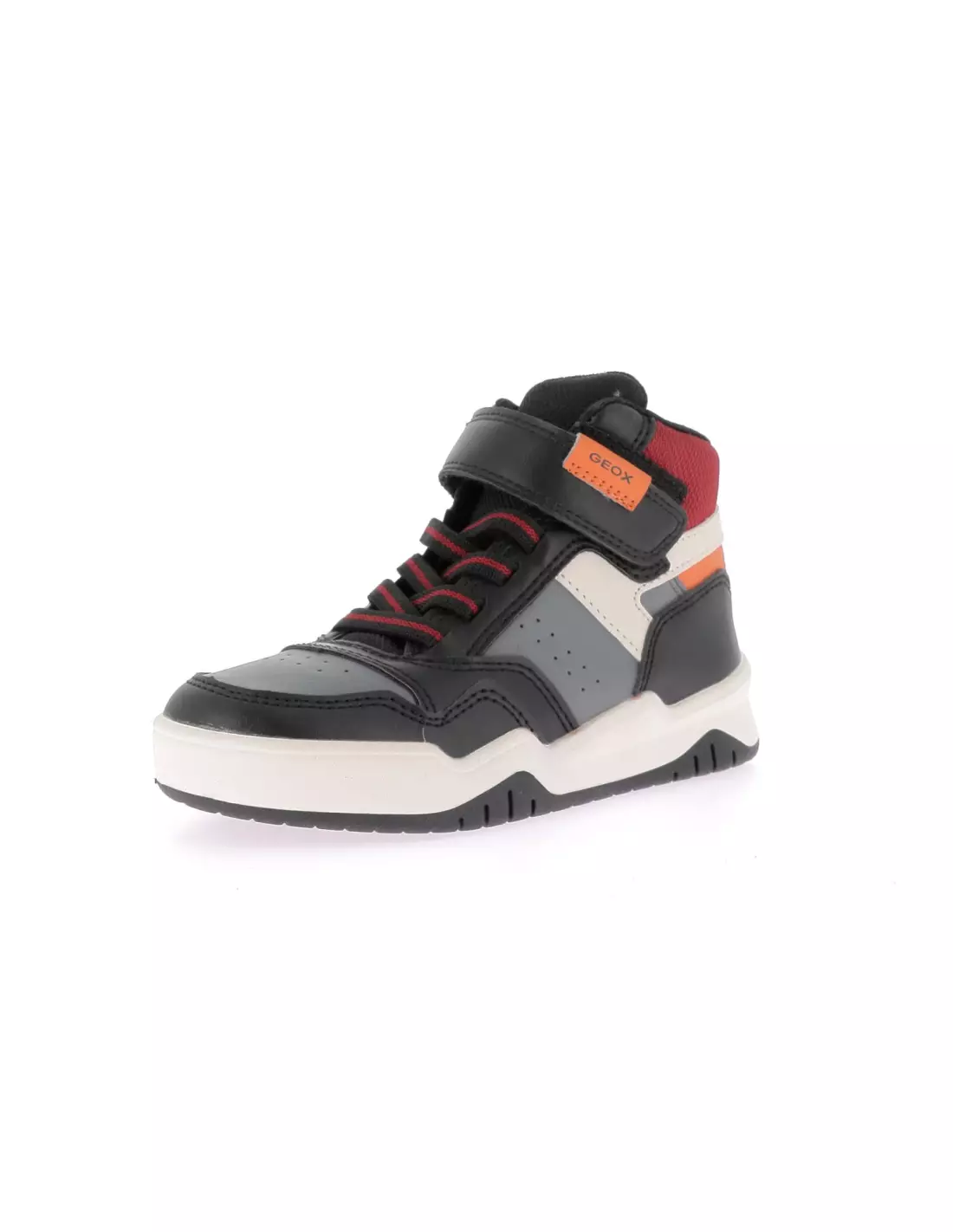 GEOX PERTH - Baskets BLACKORANGE