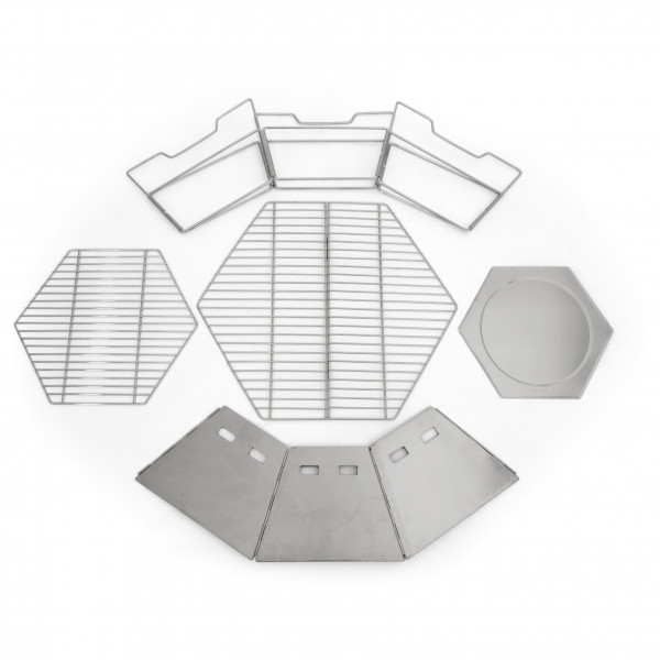 Origin Outdoors - Grill- Und Feuerschale Hexagon - Barbecue