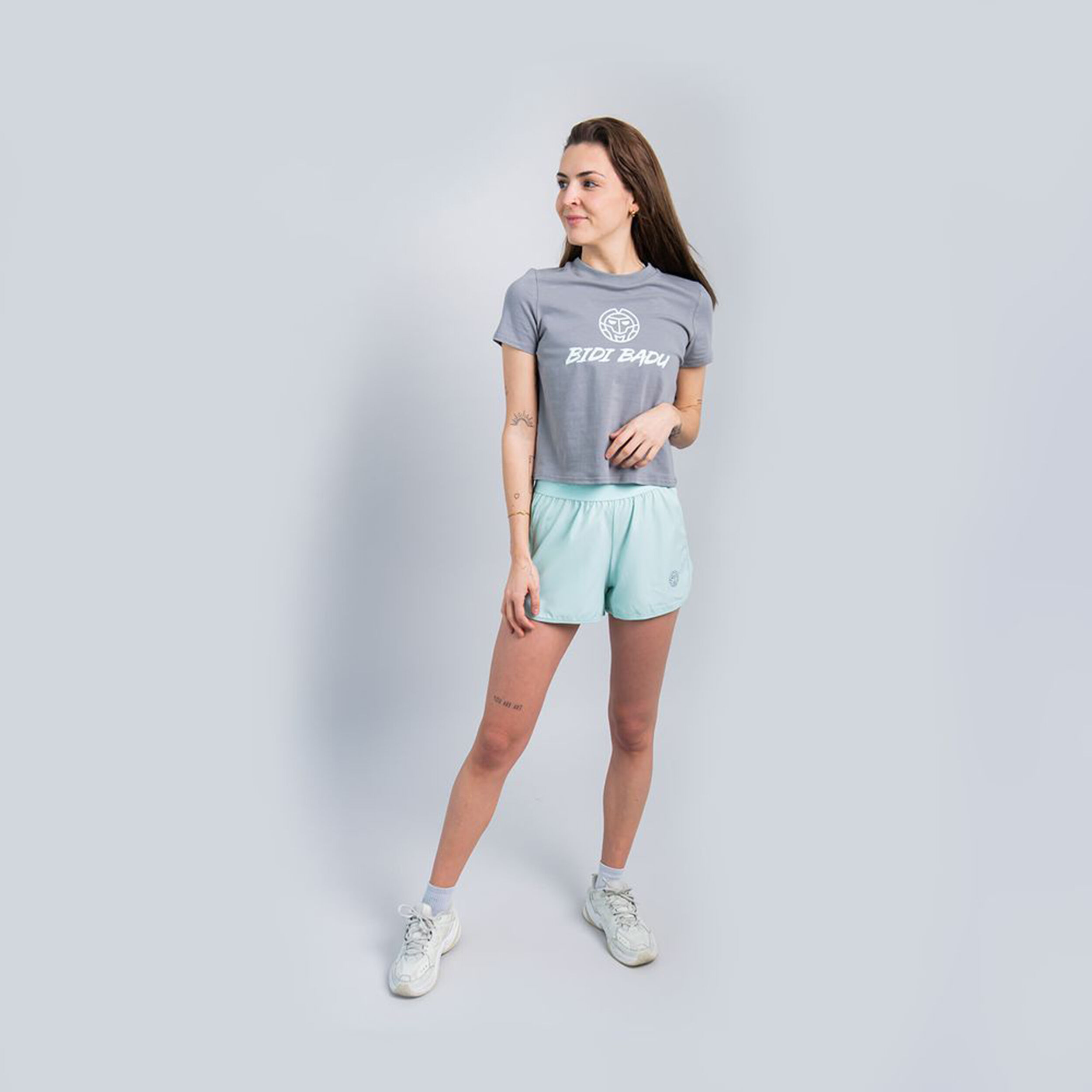 BIDI BADU Rotatores Move T-shirt Femmes - Gris