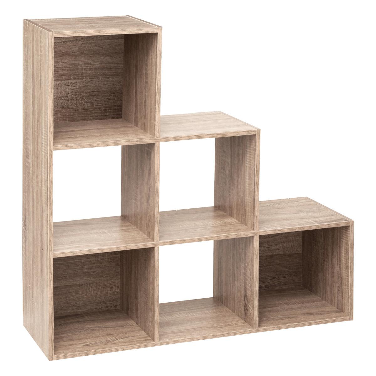 ETAGERE ESCALIER MIX NATUREL