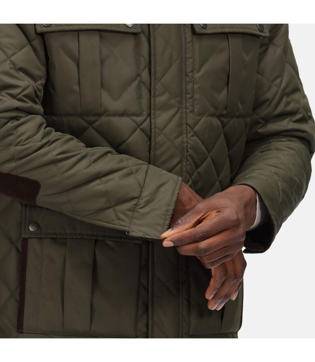 Regatta - Doudoune PADBURY - Homme (Kaki foncé) - UTRG7156