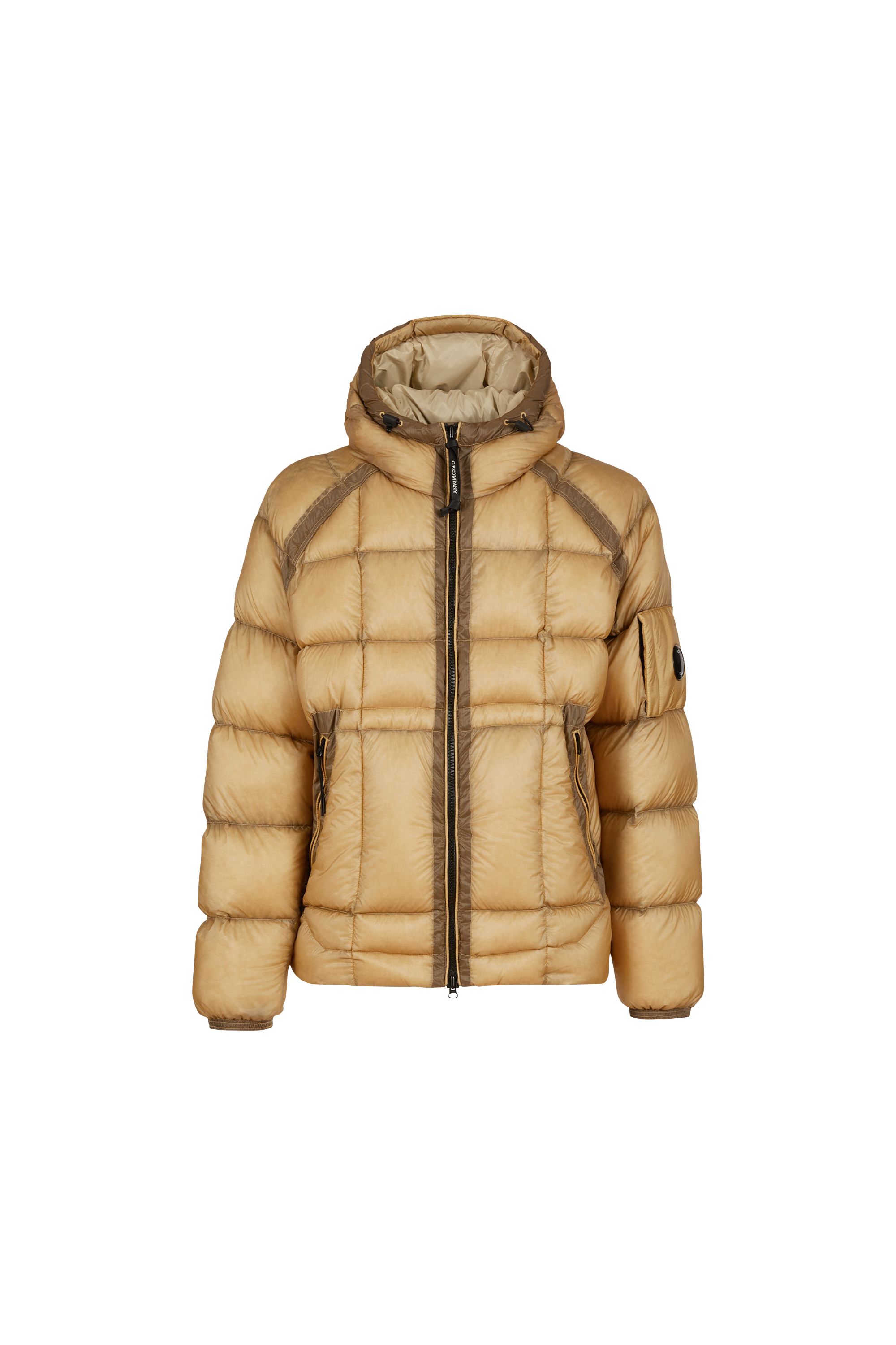 C.P. COMPANY Doudoune D.D.SHELL HOODED DOWN JACKET Beige