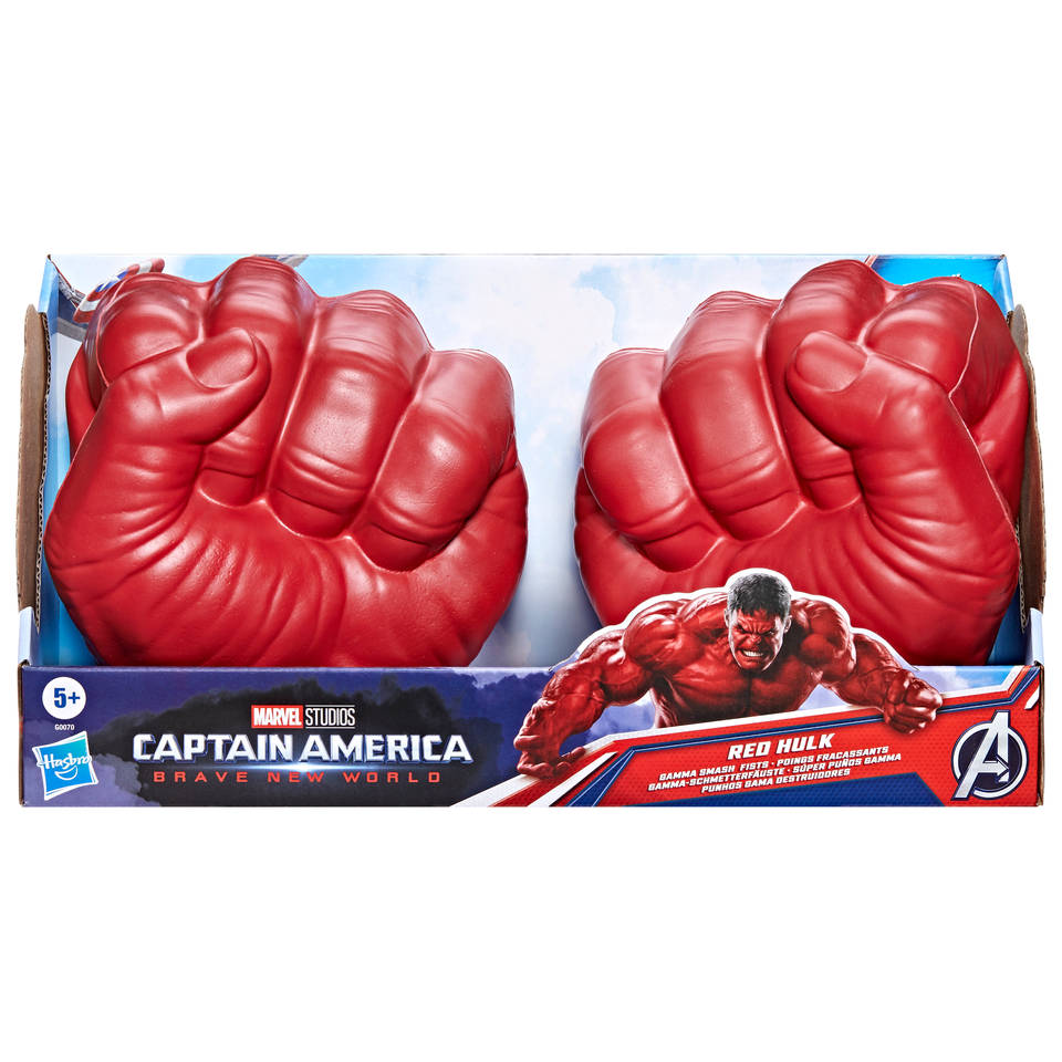 Avengers Titan Heroes Brave New World Red Hulk Smash vuisten