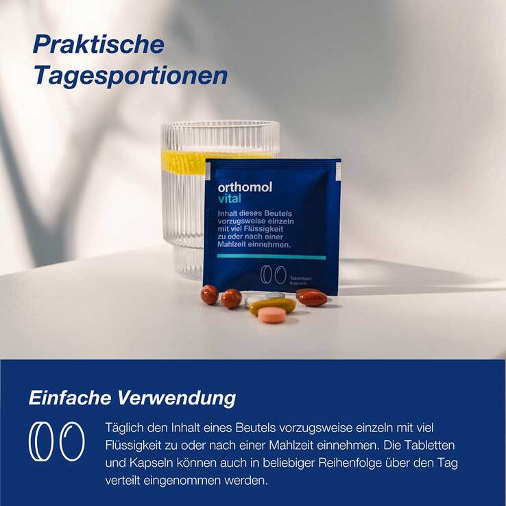 Orthomol Vital Tabletten / Kapseln Kombipackung, 30 St
