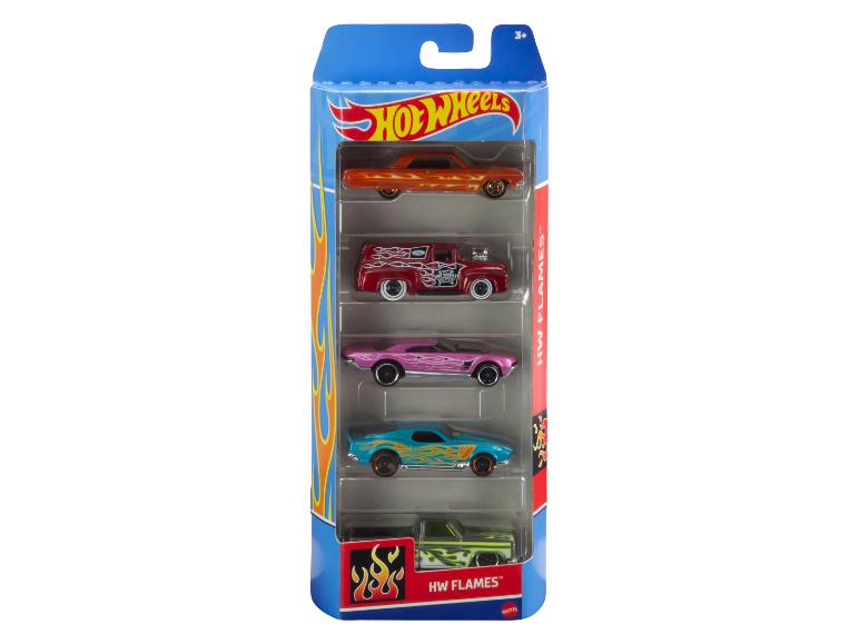Set van 5 speelgoed auto's