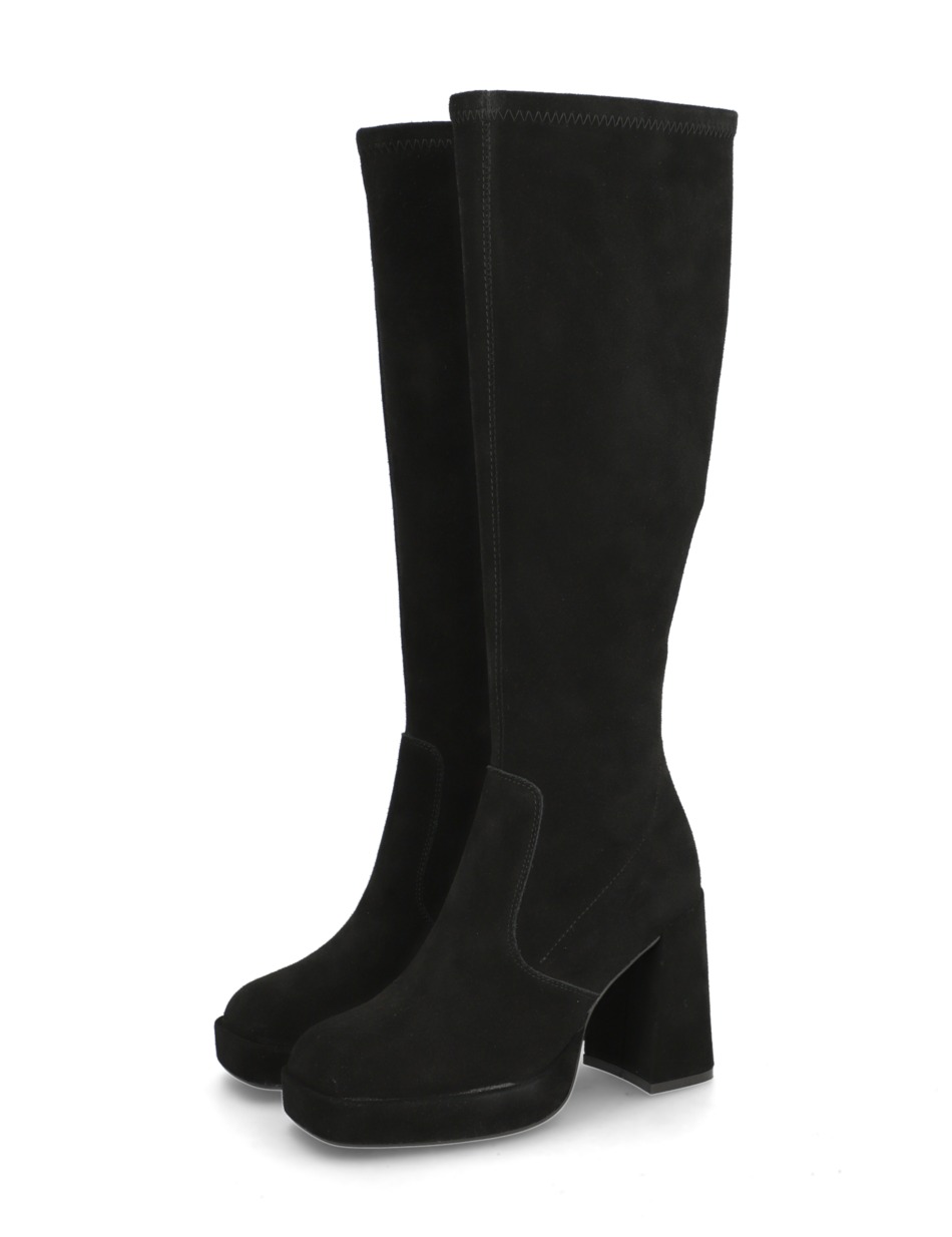 Lederkombination Stiefel
