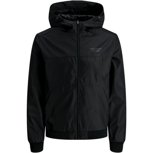 Jack & Jones - CAZADORA ENTRETIEMPO CAPUCHA HOMBRE JACK&JONES 12182243 Negro
