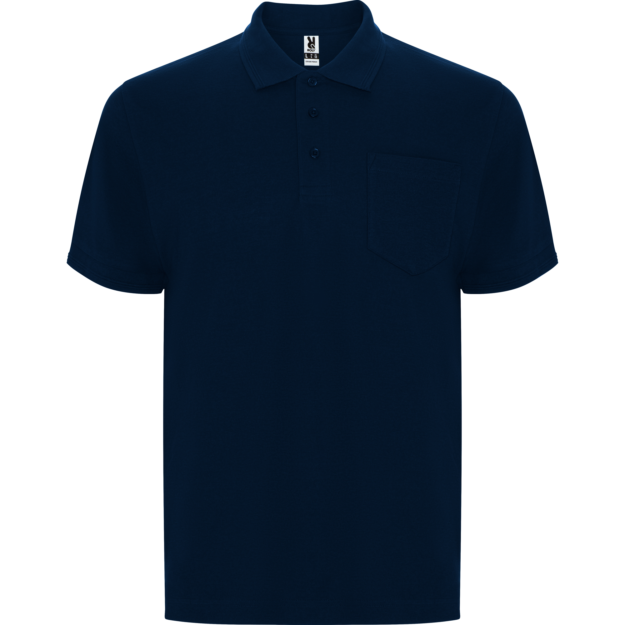 Roly PO6607 - CENTAURO PREMIUM Polo manches courtes avec poche sur la poitrine gauche