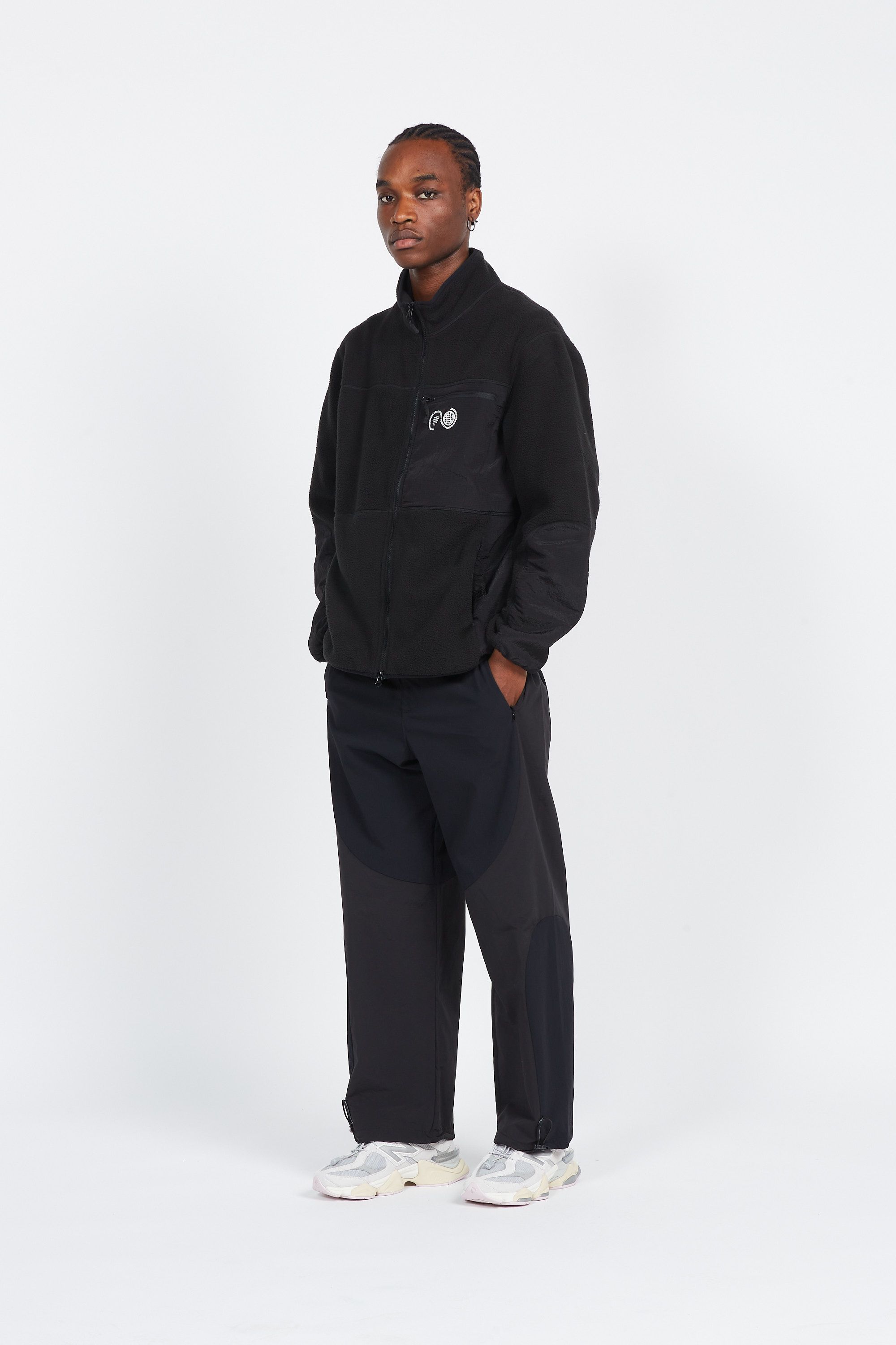 PURPLE MOUNTAIN OBSERVATORY Pantalon  BLOCKED HIKING Noir