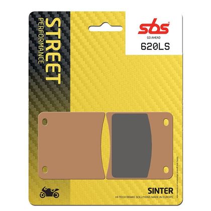 Plaquettes de freins SBS 620LS Sinter Métal Fritté arrière