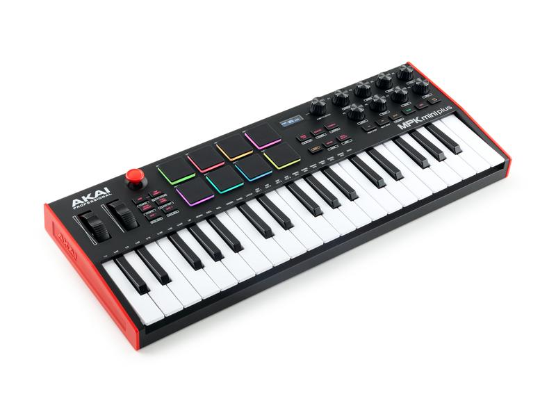 Akai Keyboard Controller MPK Mini Plus Controller für volle, kreative Kontrolle
