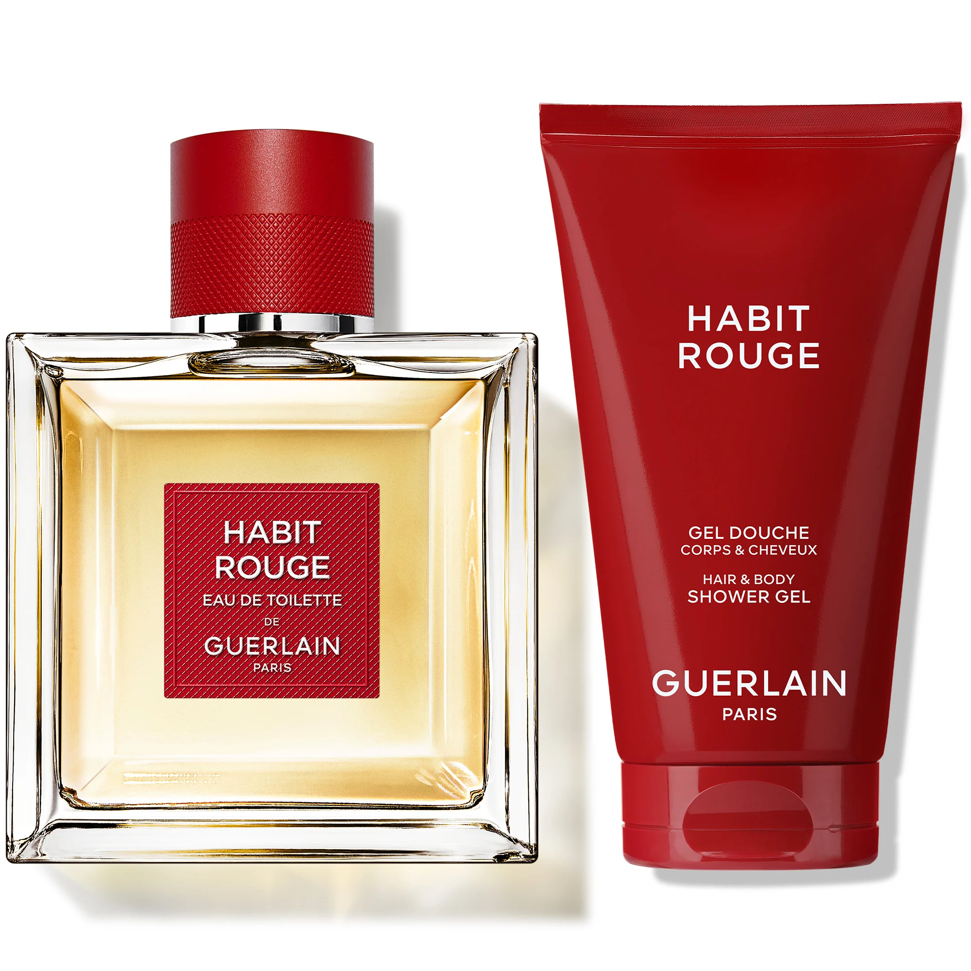 HABIT ROUGE - Coffret Eau de Toilette, Gel Douche |