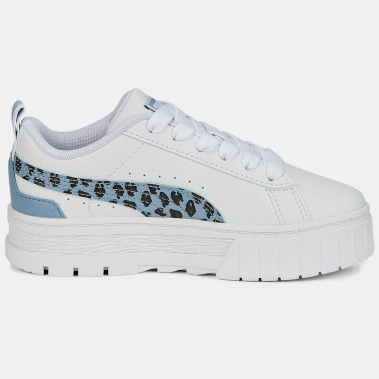 Puma Baskets en Cuir Mayze Wild blanc/bleu
