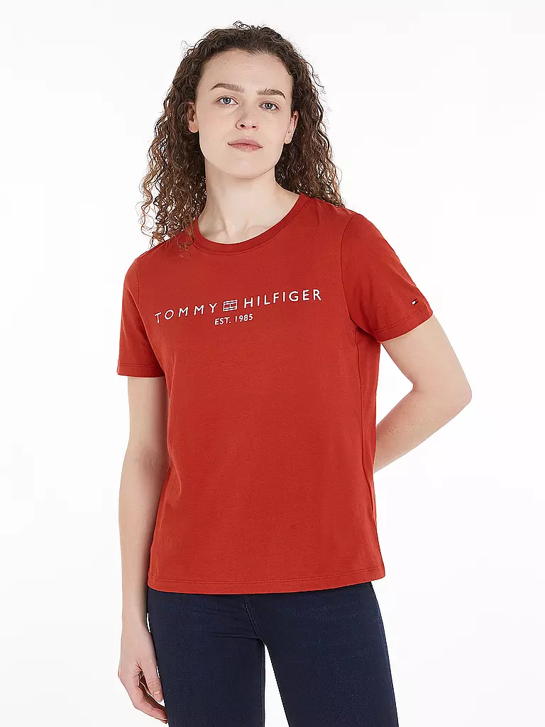 TOMMY HILFIGER T-Shirt rot