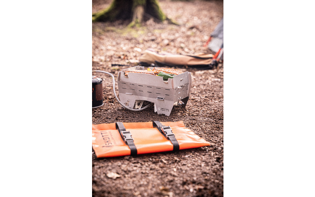 Skotti Tischgrill Mini für Holz / Gas / Holzkohle