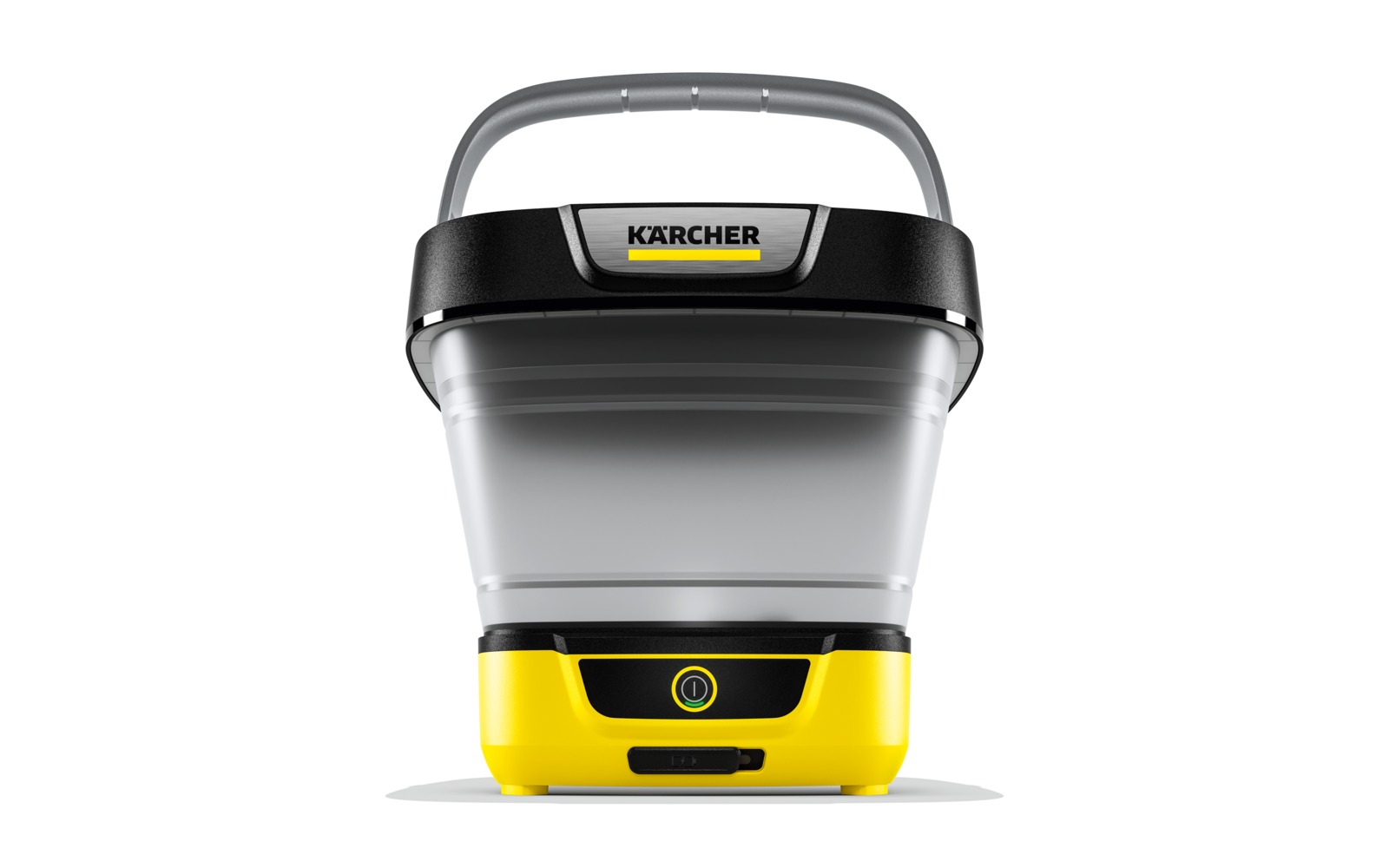 Kärcher Niederdruckreiniger OC 3 Foldable mit faltbarem Wassertank / Lithium-Ionen-Akku / Ladegerät