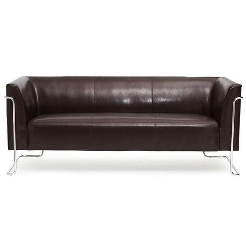 Lounge Sofa CURACAO Kunstleder mit Armlehnen hjh OFFICE