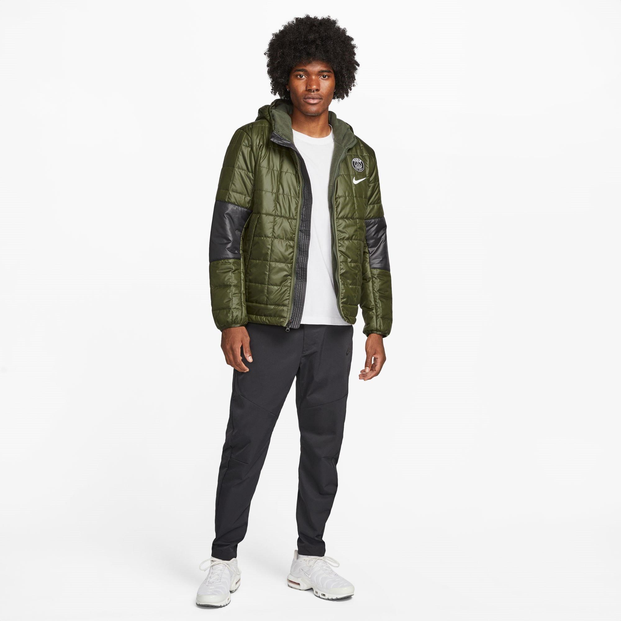 Nike Paris Saint Germain Fleece Lined Hooded Jacket Adults