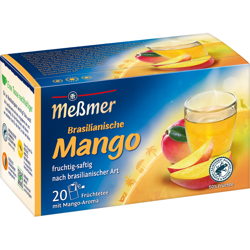 Messmer Tee Brasilianische Mango, 20 Stück