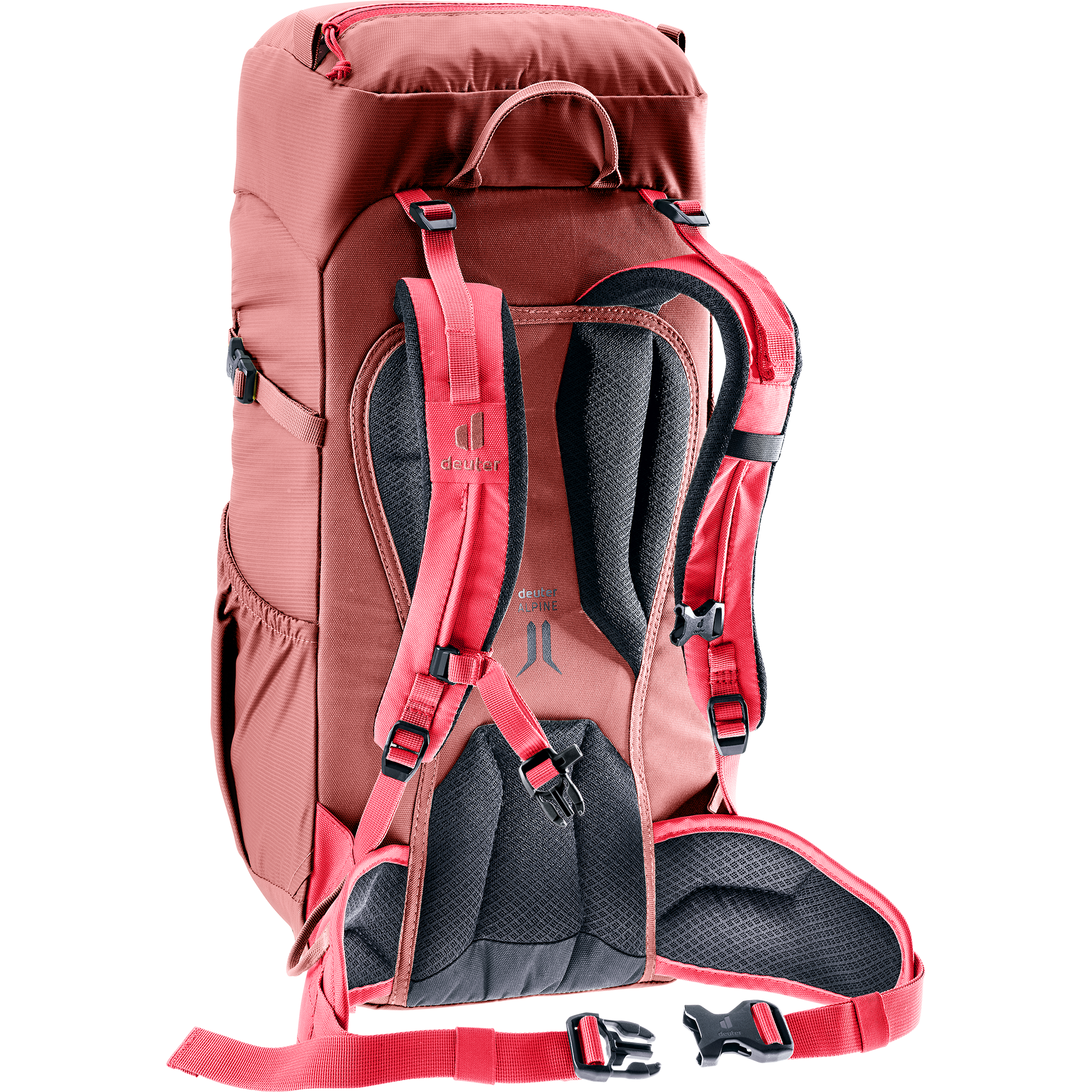 deuter Climber 22l Kinderrucksack redwood hibiscus