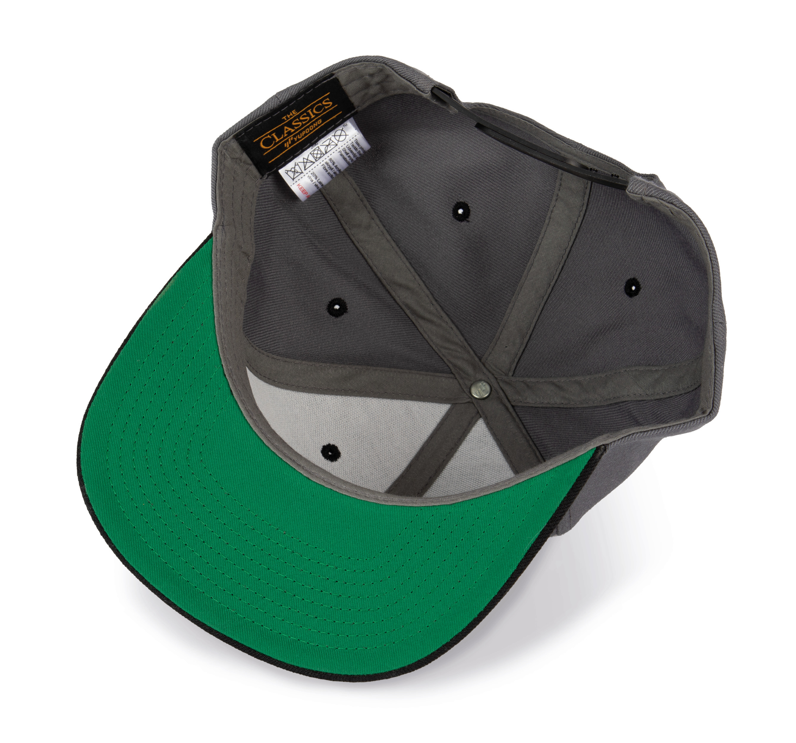 K-up KP910 - Casquette visière plate - 6 panneaux