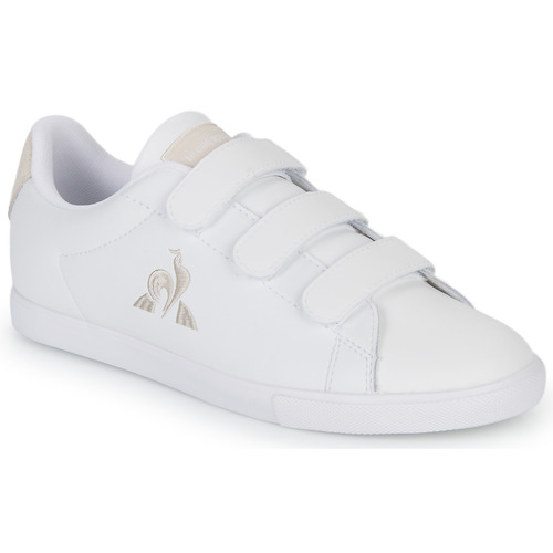 Le Coq Sportif - ELSA VELCROS - Blanc / Beige