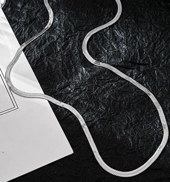 Lilafey - Slangenketting Metallic Ketting