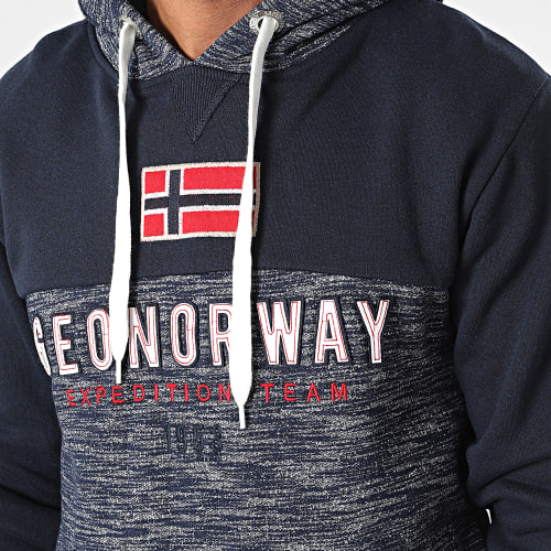 Sweat Capuche Ferato Bleu Marine