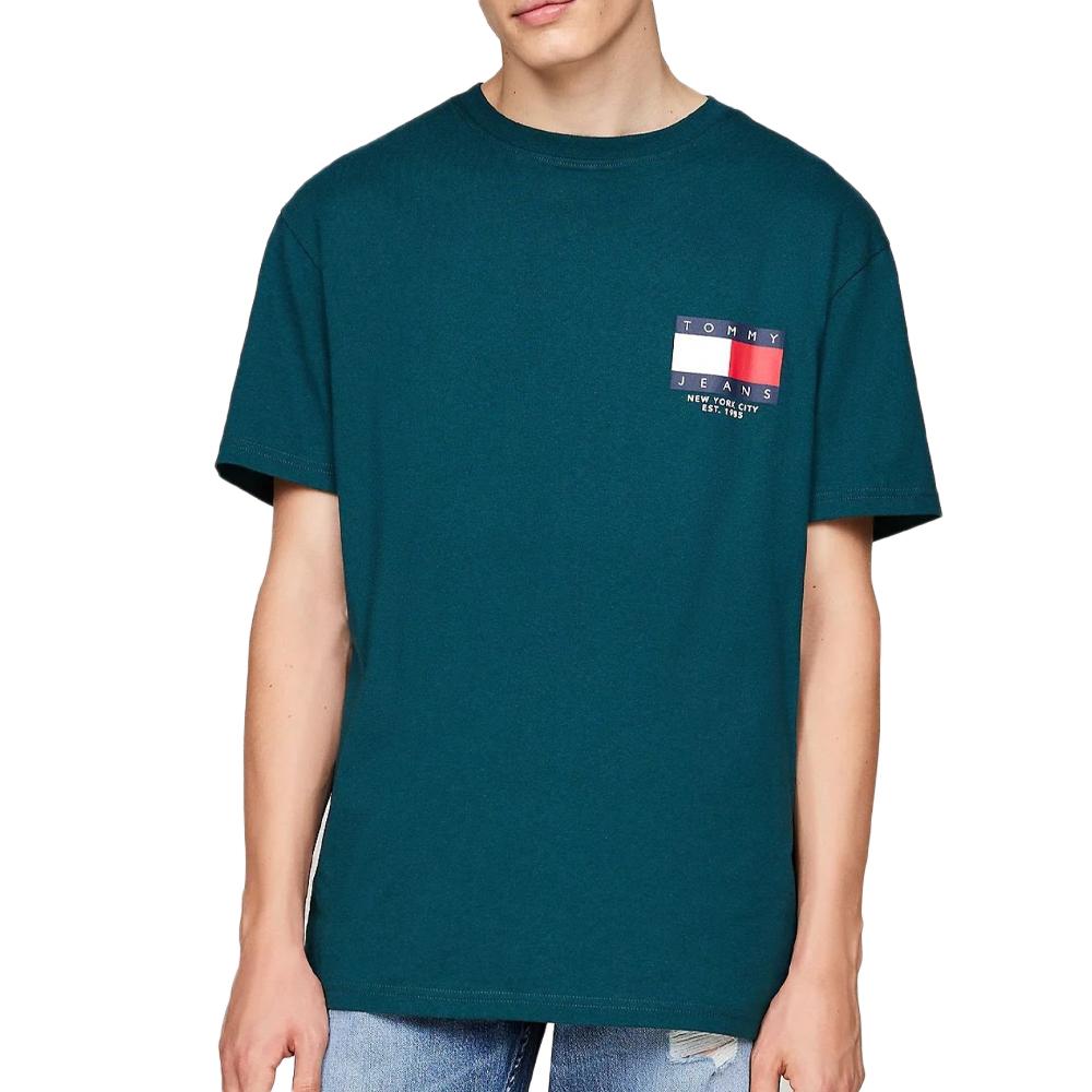 Tommy Hilfiger T-shirt Bleu Homme Tommy Hilfiger Sig
