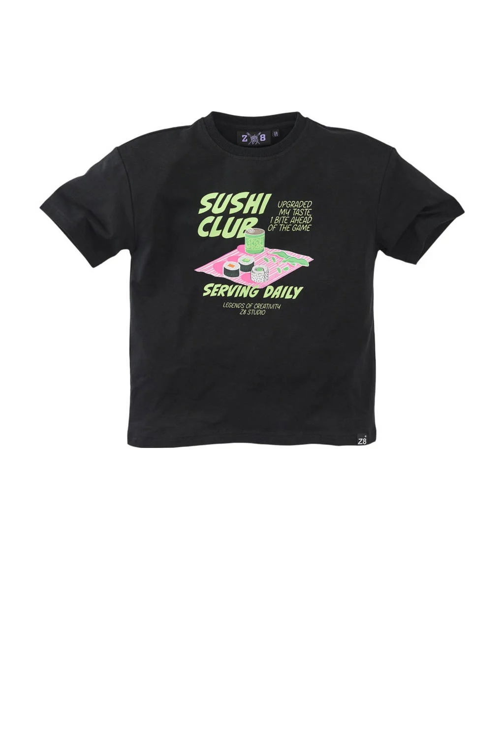 Z8 kids T-shirt Javi donkerblauw